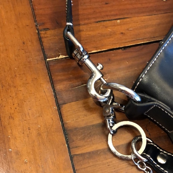 Teenie weenie plaid shoulder purse &  keychain. - Picture 7 of 12